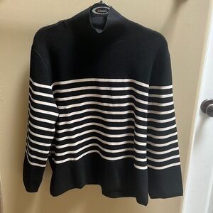 H&M Striped Turtle Neck